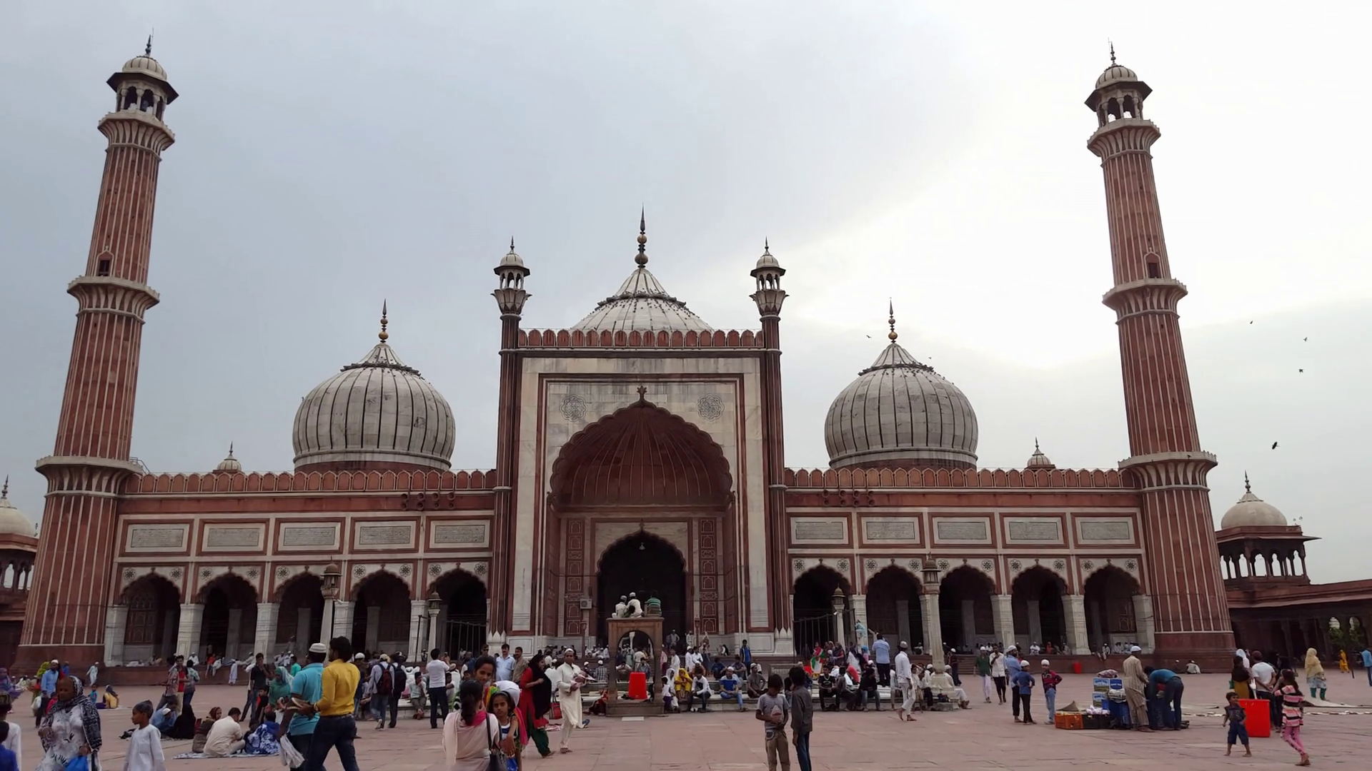 Delhi Ki Jama Masjid Wallpaper - Jama Masjid - HD Wallpaper 
