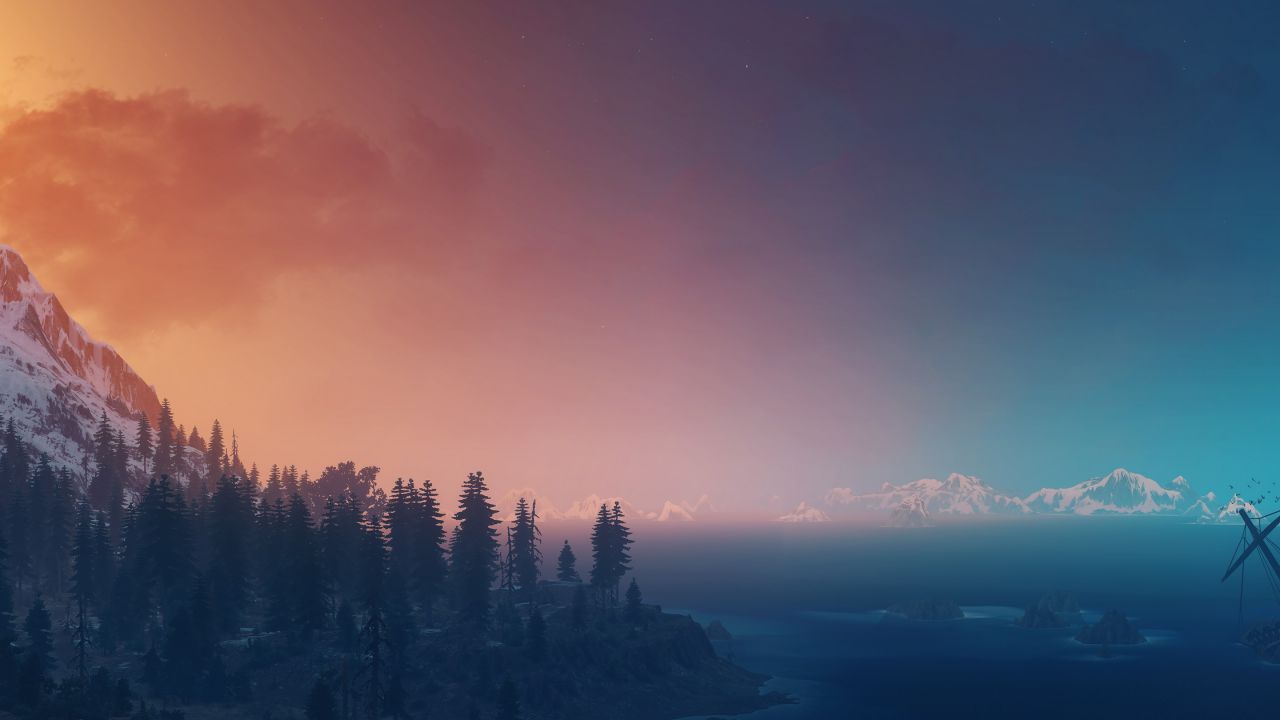 Witcher Landscape Wallpaper 4k - HD Wallpaper 