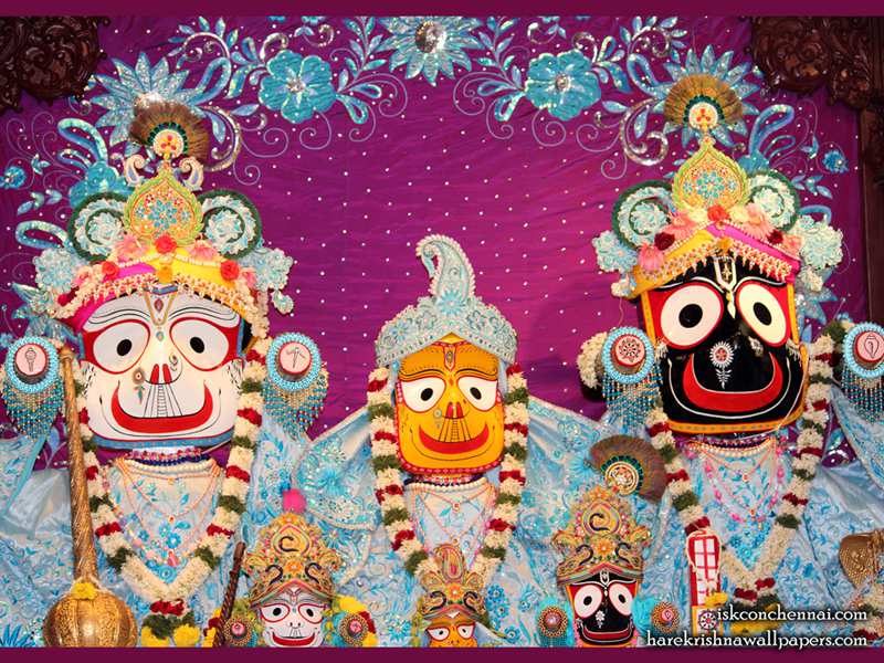 Jagannath Baladeva Subhadra Wallpaper - Subh Rath Yatra - HD Wallpaper 