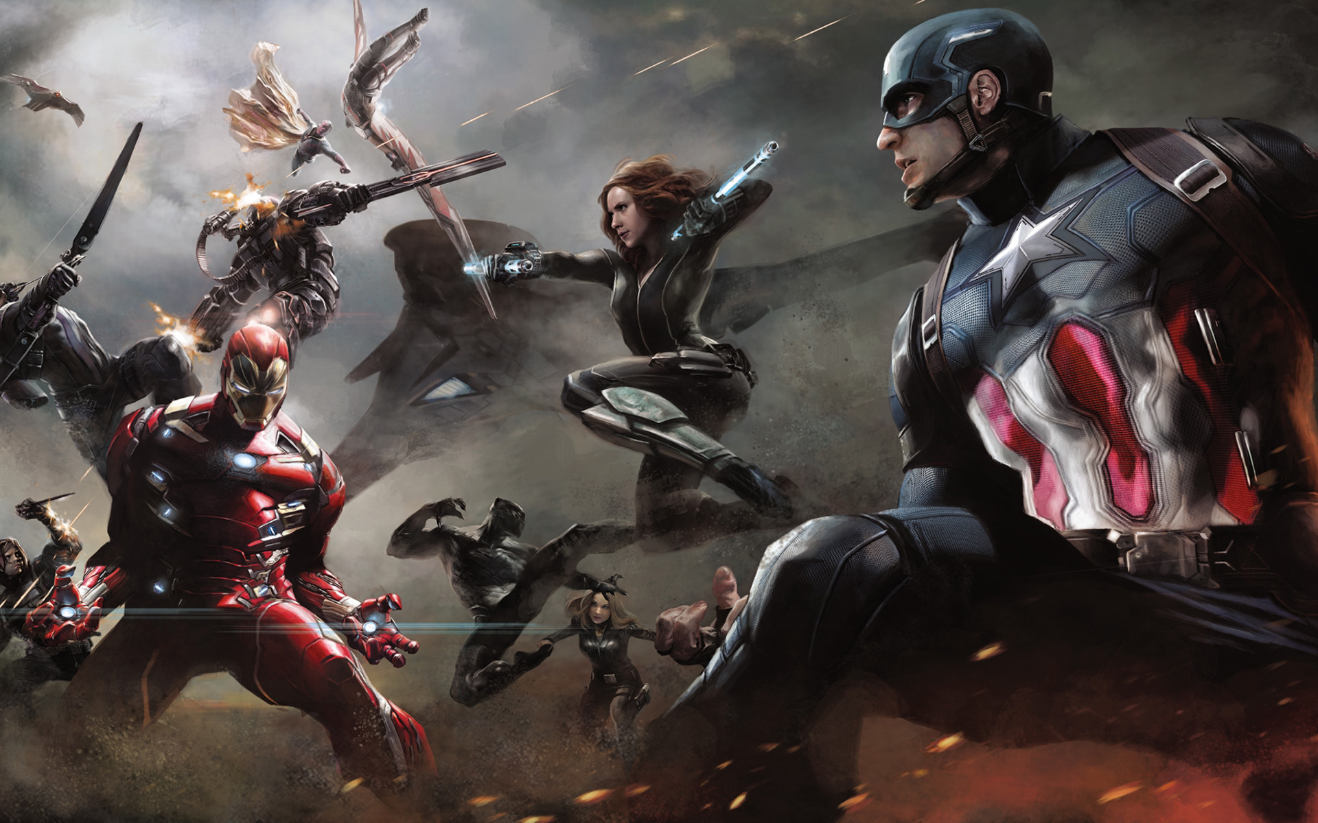 Capitan America Civil War - HD Wallpaper 