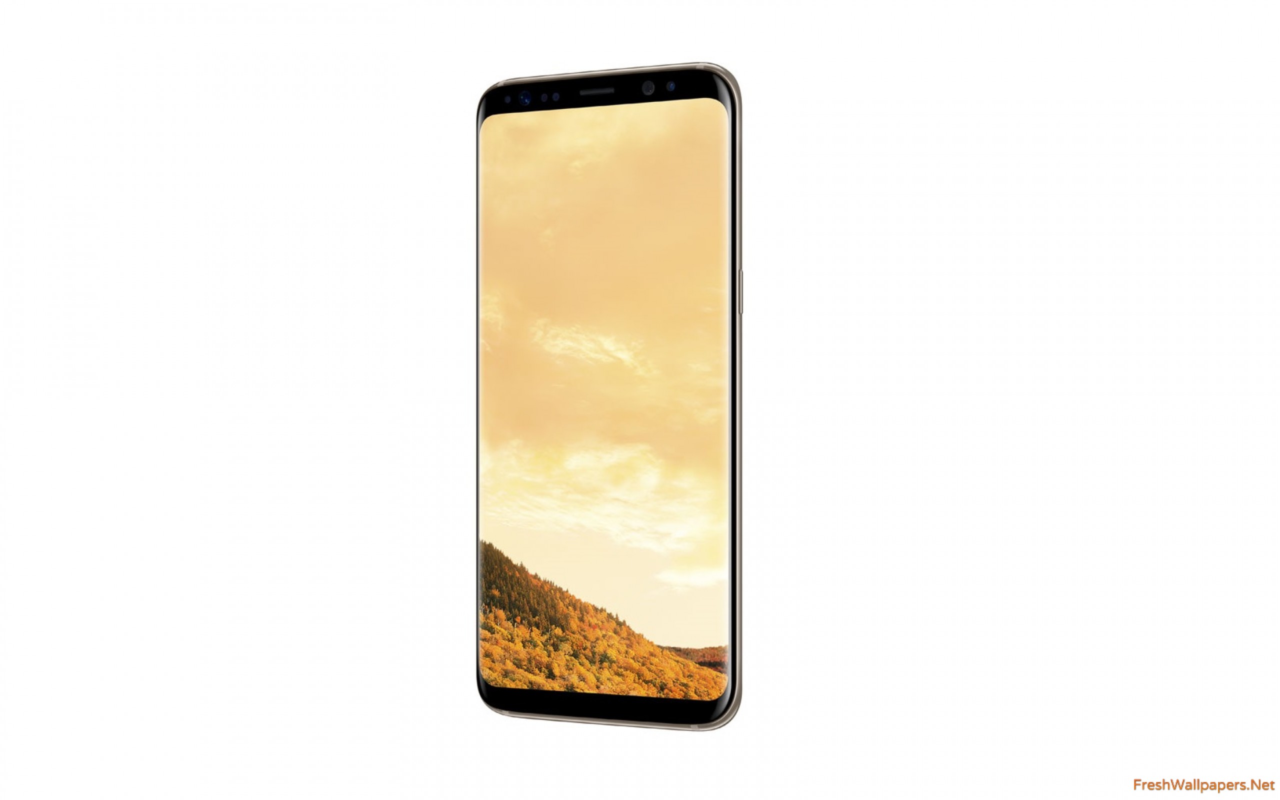 Samsung Galaxy S8 Wallpaper Gold - HD Wallpaper 