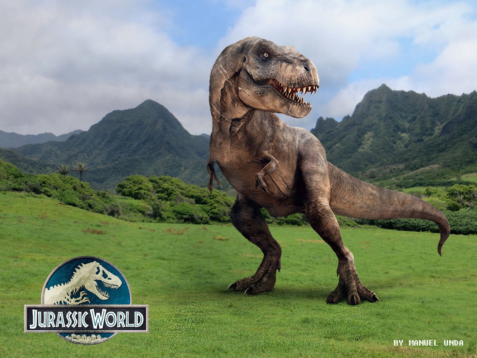 Tiranosaurio Rex Jurassic Park - HD Wallpaper 