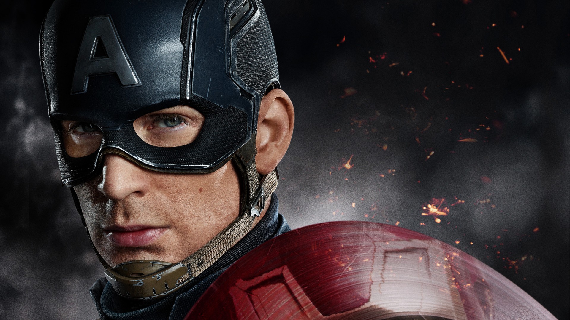 Chris Evans Captain America Civil War Wallpaper - Full Hd Captain America Hd - HD Wallpaper 