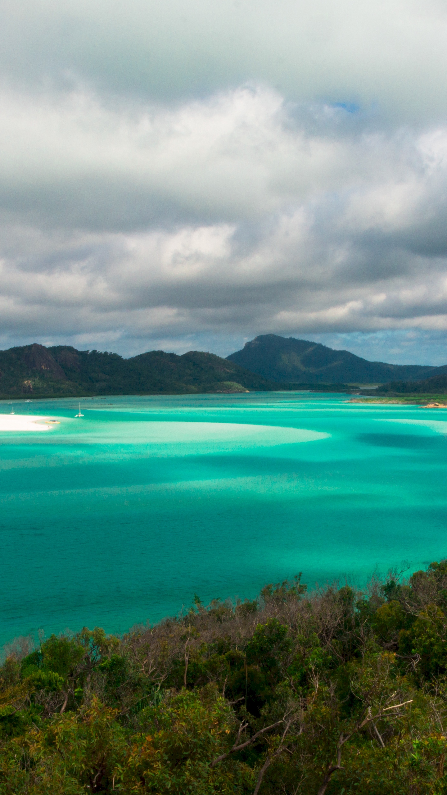 Wallpaper Beach, Ocean, Landscape, Coast, Trees, Sky - Beach Background - HD Wallpaper 