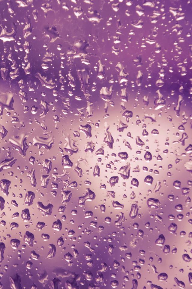 Raindrop Wallpaper - Rain Drops Wallpapers Iphone - HD Wallpaper 
