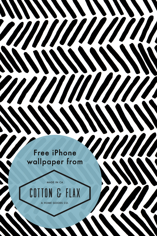 January Cotton & Flax Wallpaper - Pattern Background Black And White Hd - HD Wallpaper 