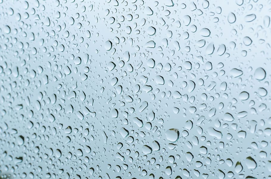 Raindrops, Rainy Season, Monsoon, Glass, Window, Car, - Raindrops On A Car Window - HD Wallpaper 