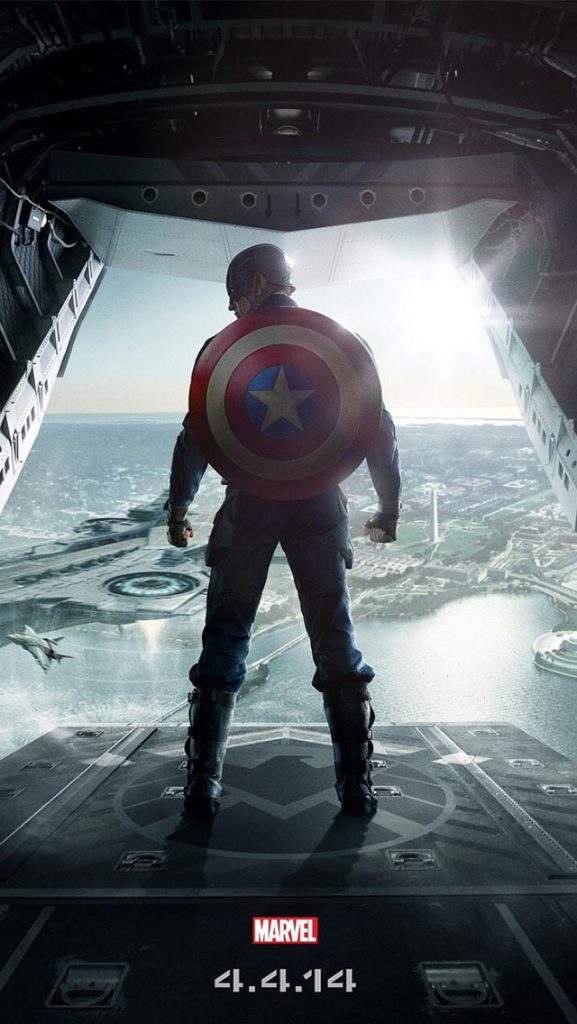Captain America Winter Soldier Wallpaper Iphone - HD Wallpaper 