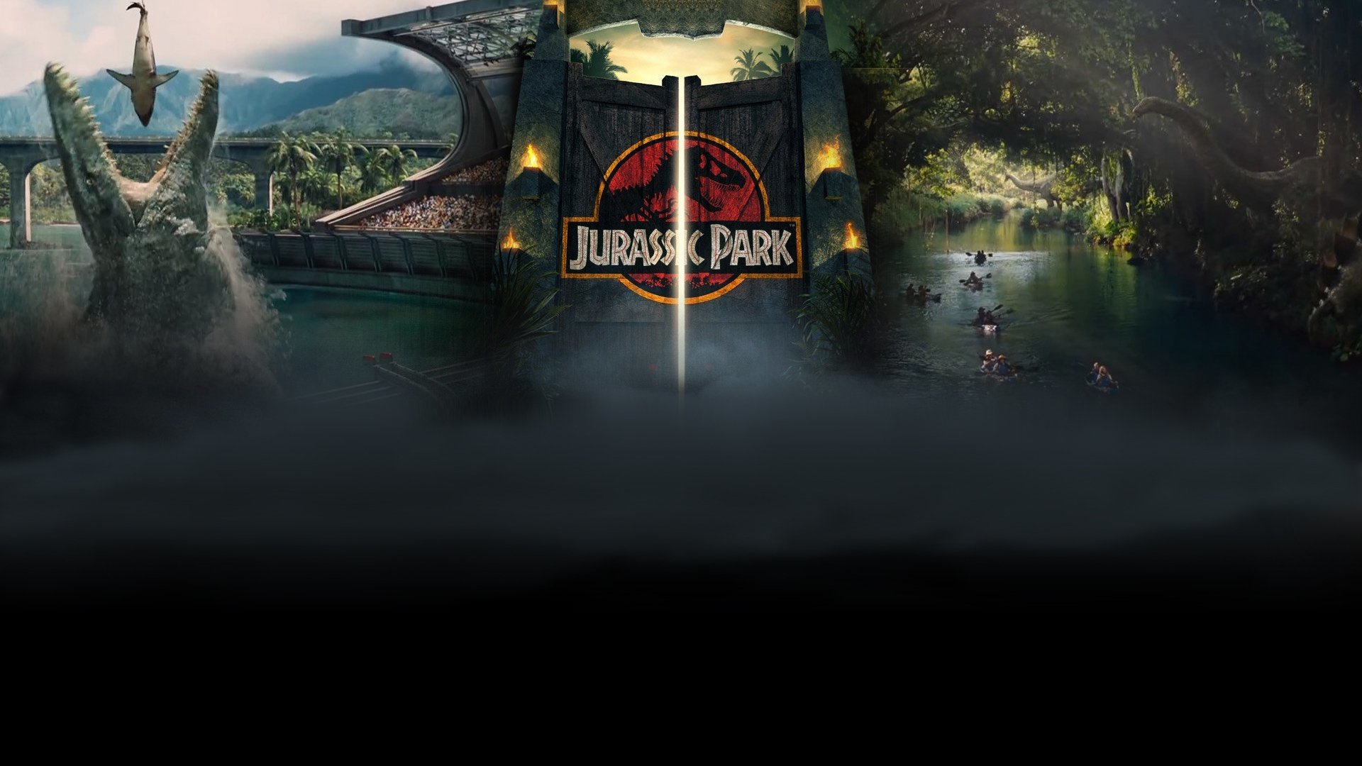 Jurassic World Background Full Hd - HD Wallpaper 