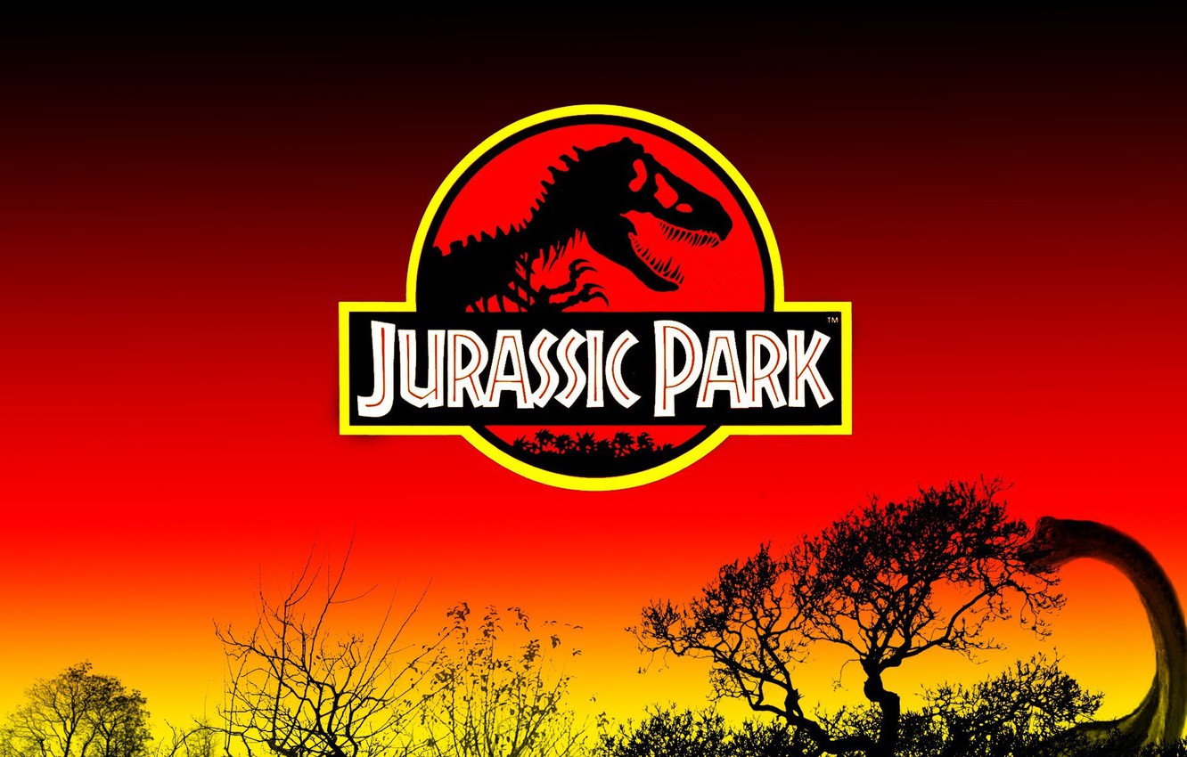 Photo Wallpaper Dinosaurs, Jurassic Park, Jurassic - Jurassic Park Background Hd - HD Wallpaper 