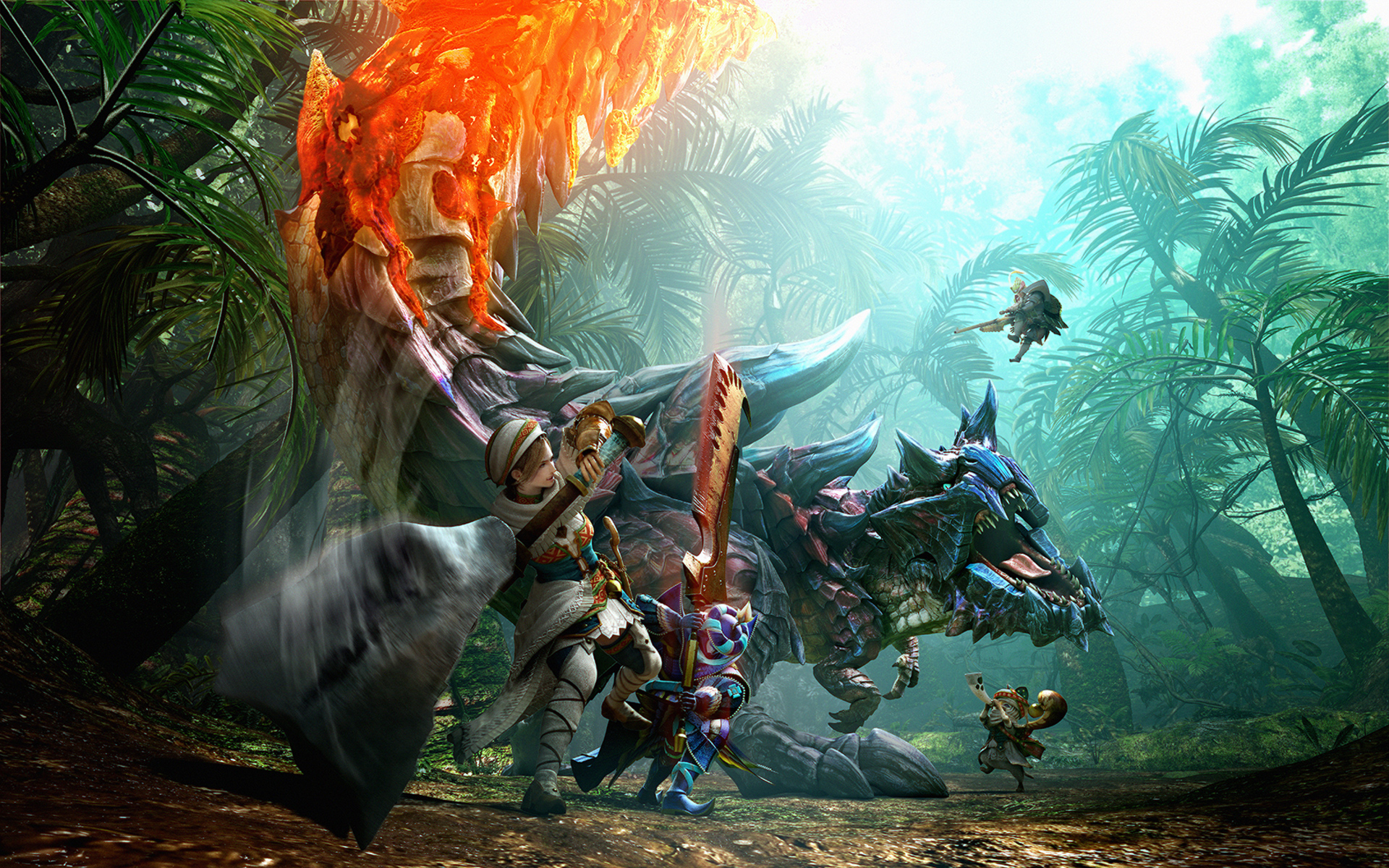 Background Monster Hunter World - HD Wallpaper 