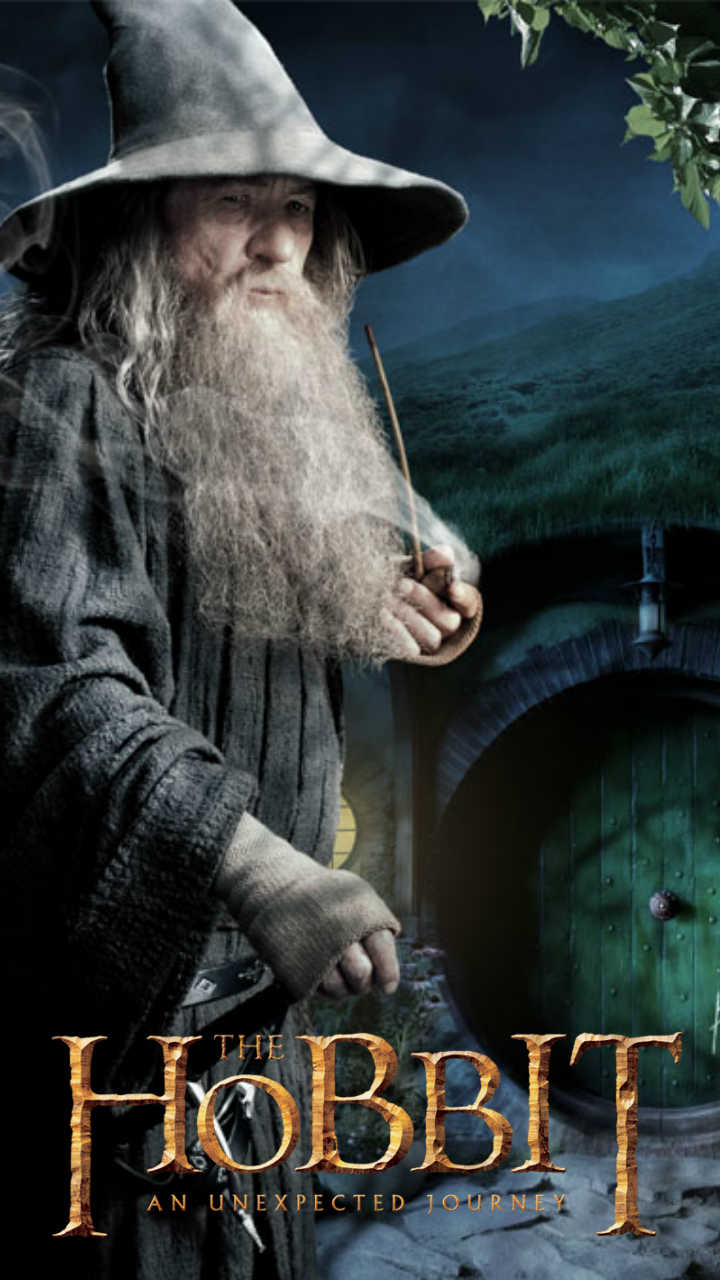Gandalf Marking Bilbo's Door - HD Wallpaper 