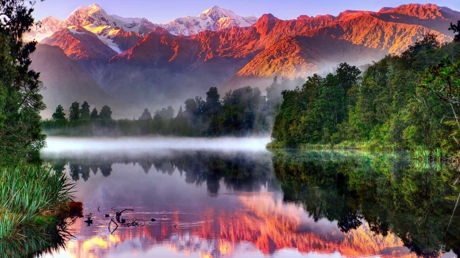 Lake, Clouds, Fog, Hd Landscape Wallpapers,hd Wallpapers, - Beautiful Landscapes Wallpaper Hd - HD Wallpaper 