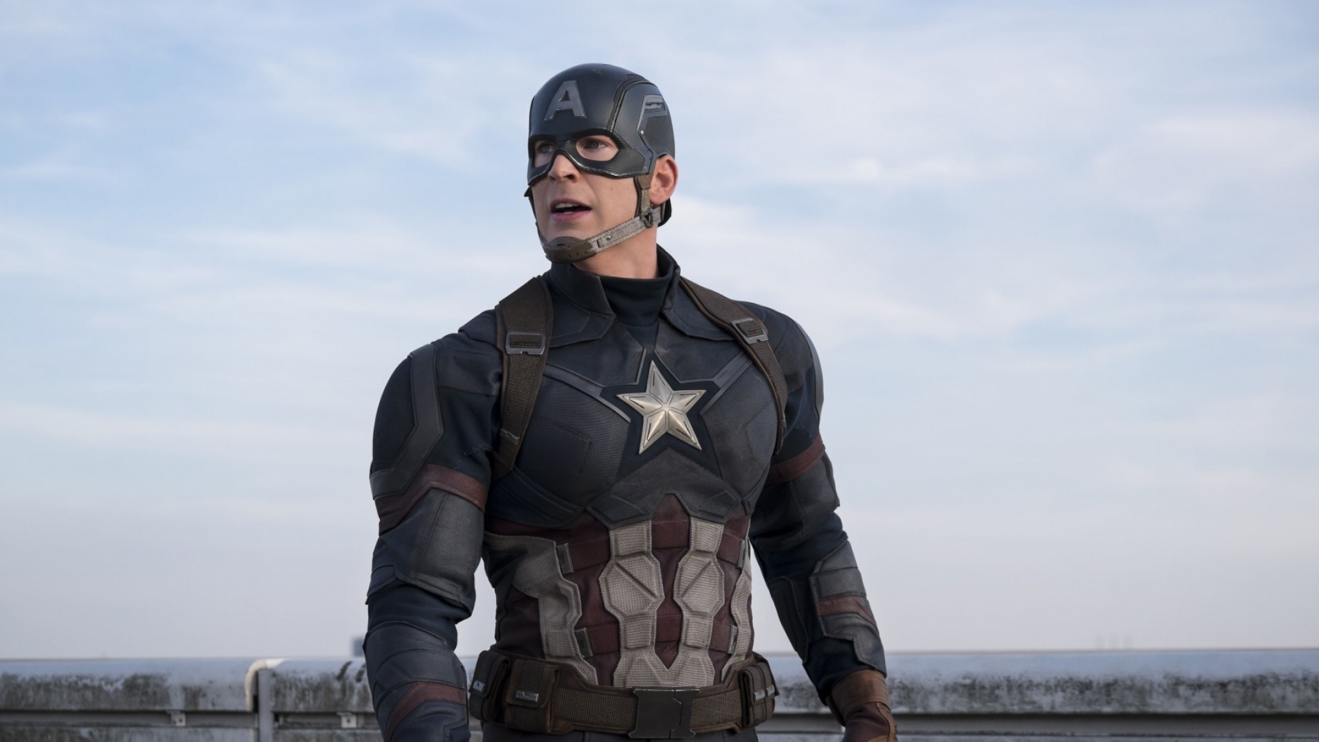 Chris Evans In Captain America Civil War - Captain America - HD Wallpaper 