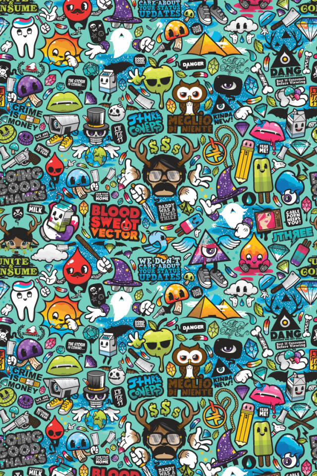 Funky Pattern Wallpaper - Funky Wallpapers For Boys - HD Wallpaper 
