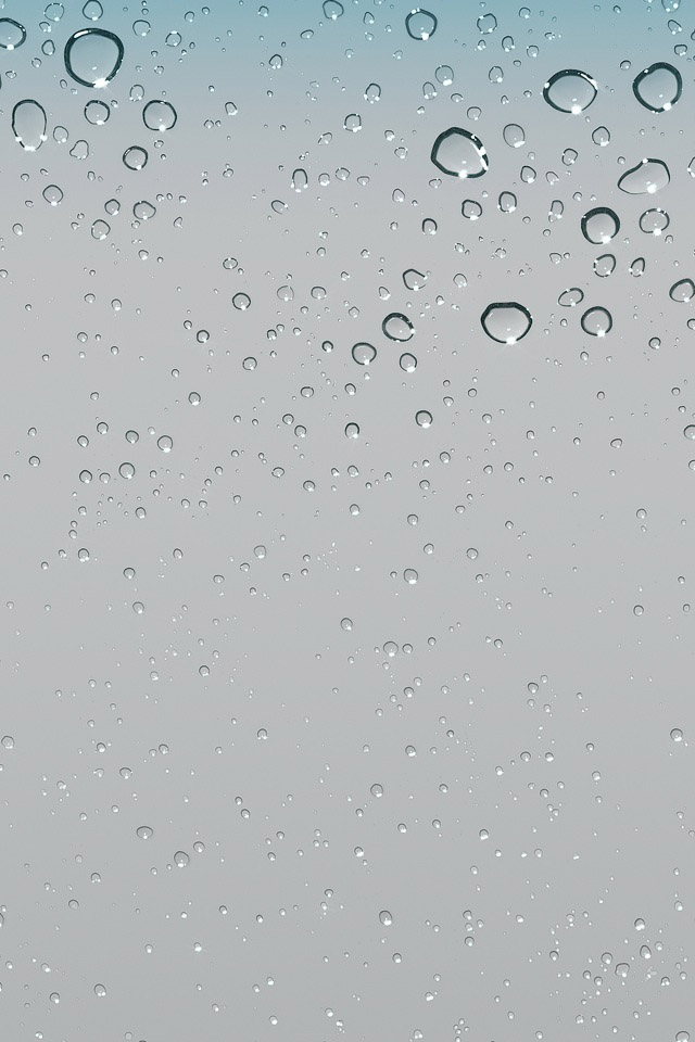 Resolution Iphone Raindrop Wallpaper - Ios 4 Wallpaper Hd - HD Wallpaper 