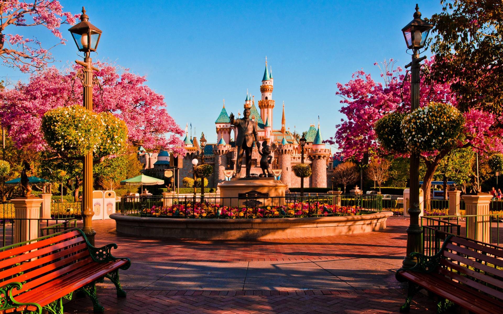 Welcome To Disneyland Widescreen Wallpaper - Disneyland Wallpaper Desktop - HD Wallpaper 
