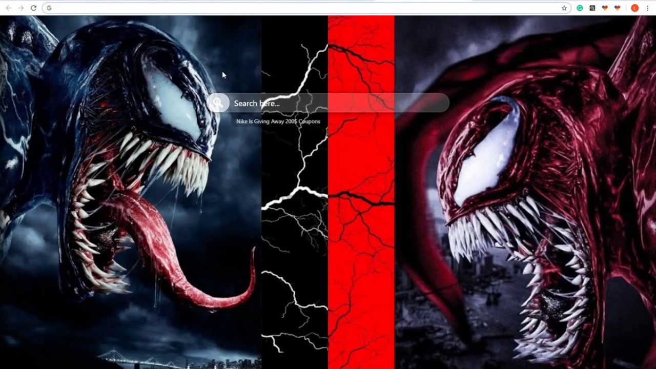 Venom Vs Carnage Wallpaper Hd - HD Wallpaper 