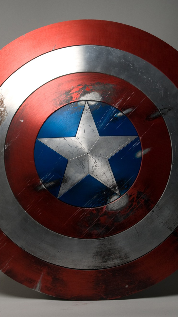 Captain America Shield Png - 750x1334 Wallpaper 