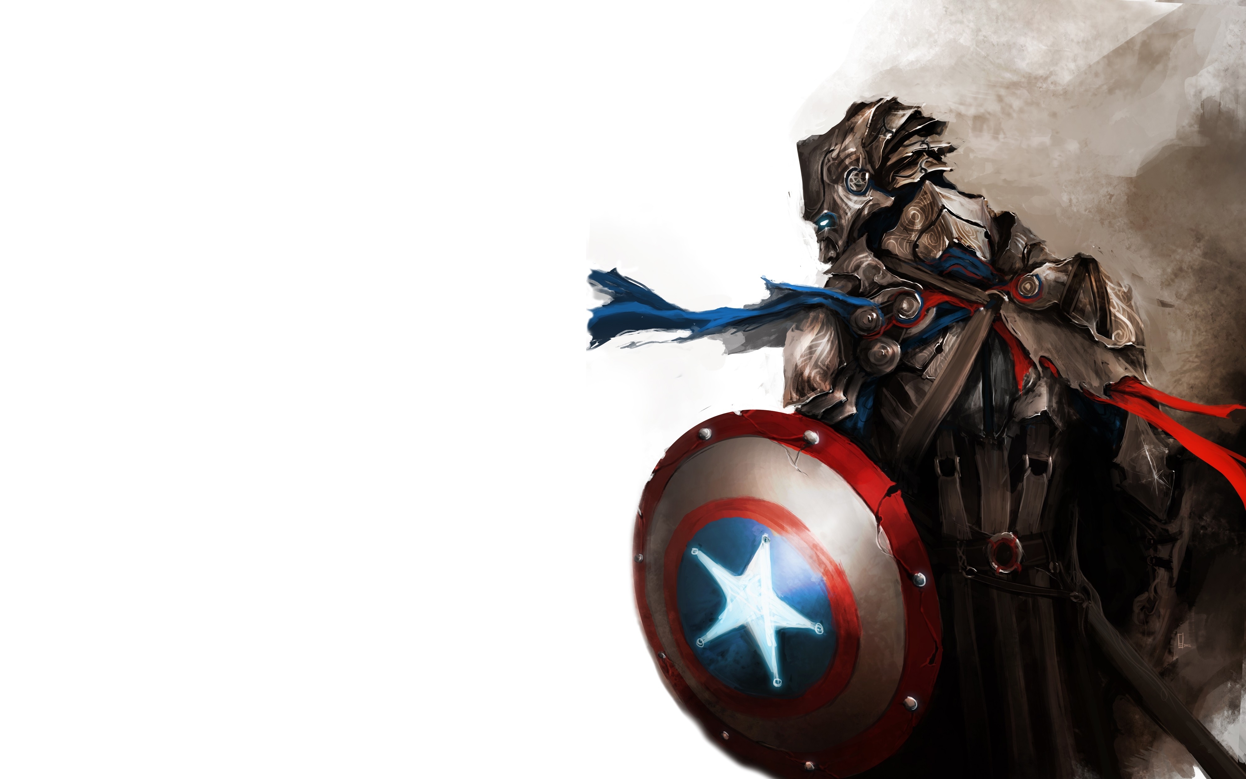 Dungeons And Dragons Captain America - HD Wallpaper 