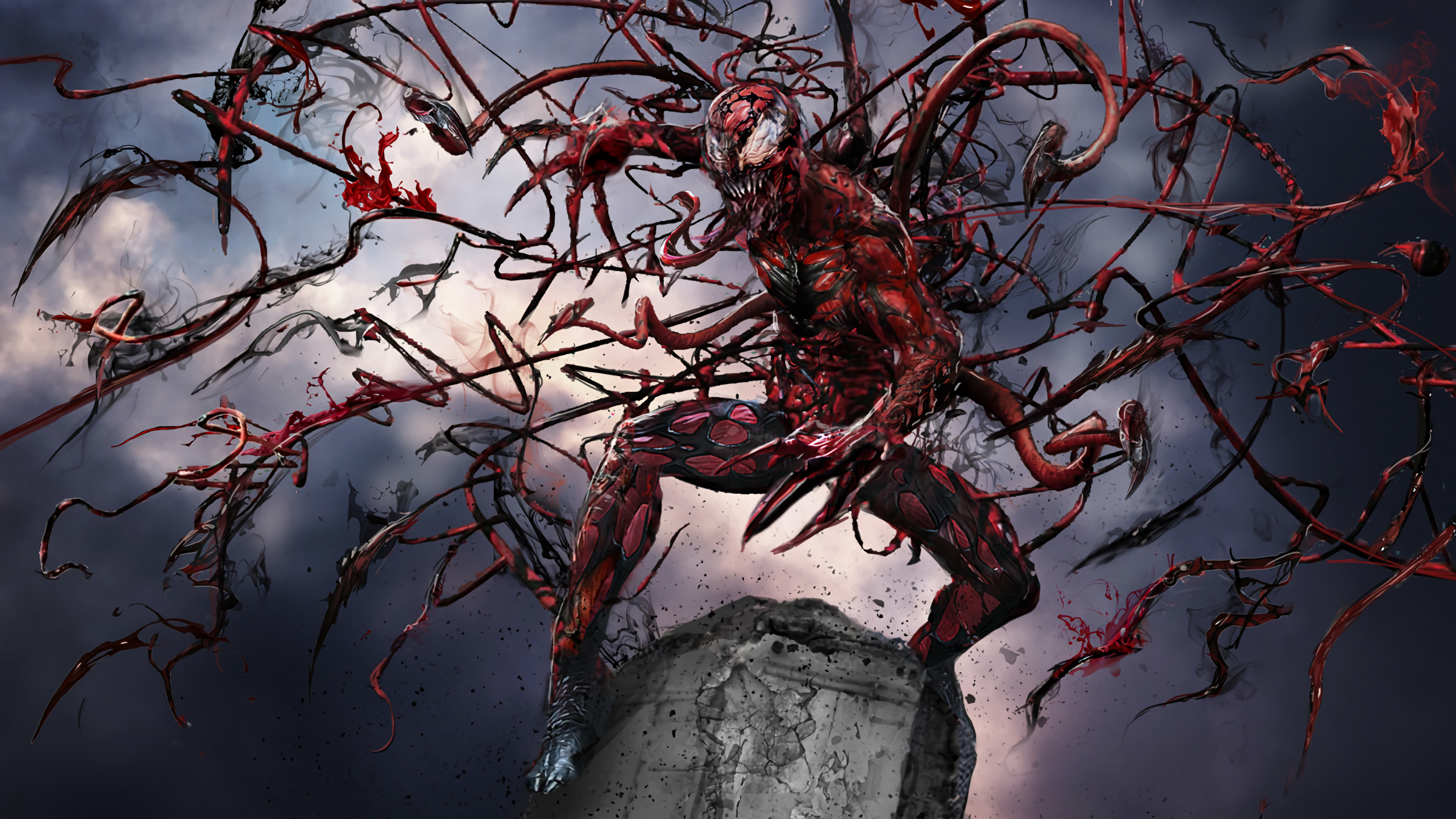 Marvel Carnage Artwork - HD Wallpaper 
