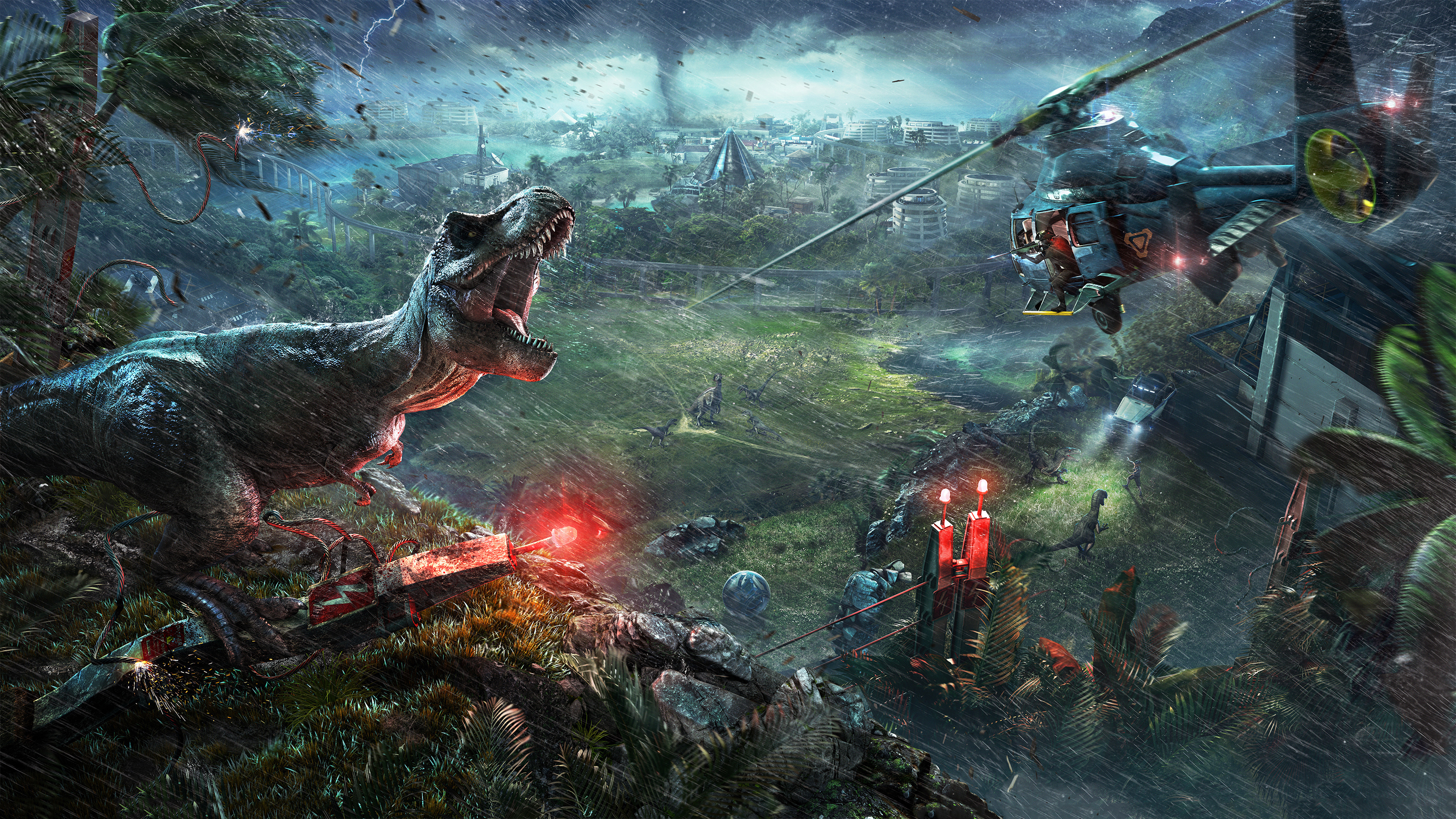 Game Jurassic World Evolution - HD Wallpaper 