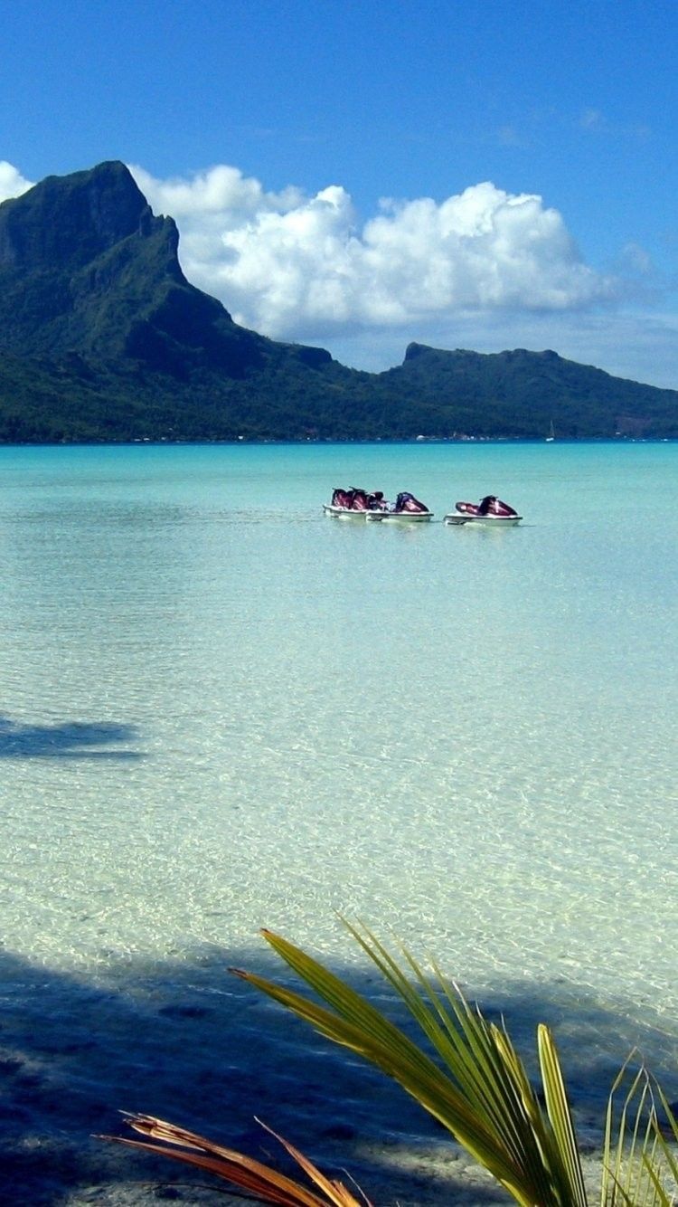 Bora Bora Wallpaper Iphone - HD Wallpaper 