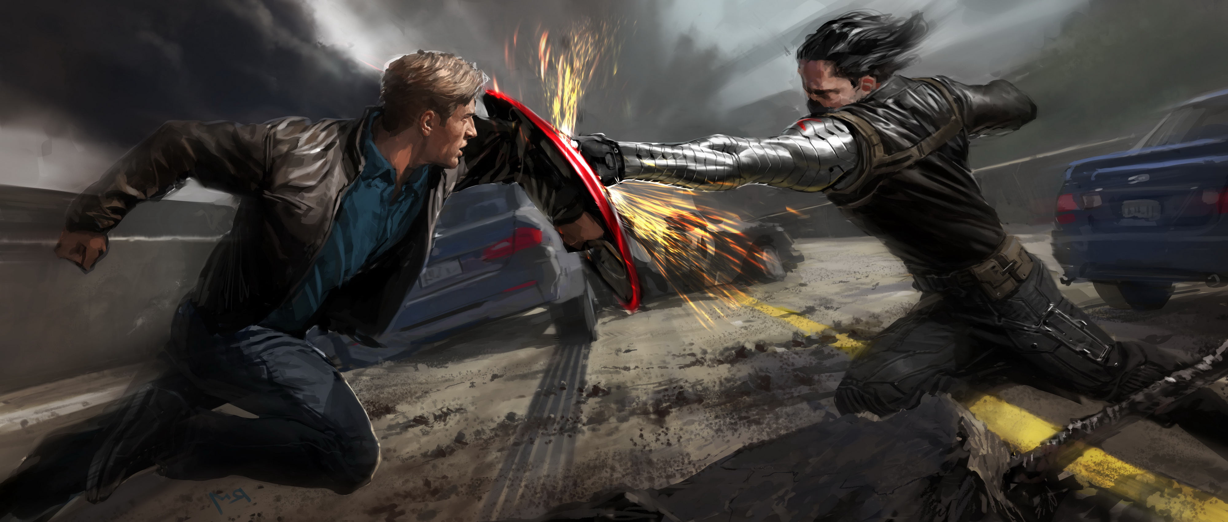 Captain America Top Laptop Background Pictures 4000x1702 Wallpaper Teahub Io