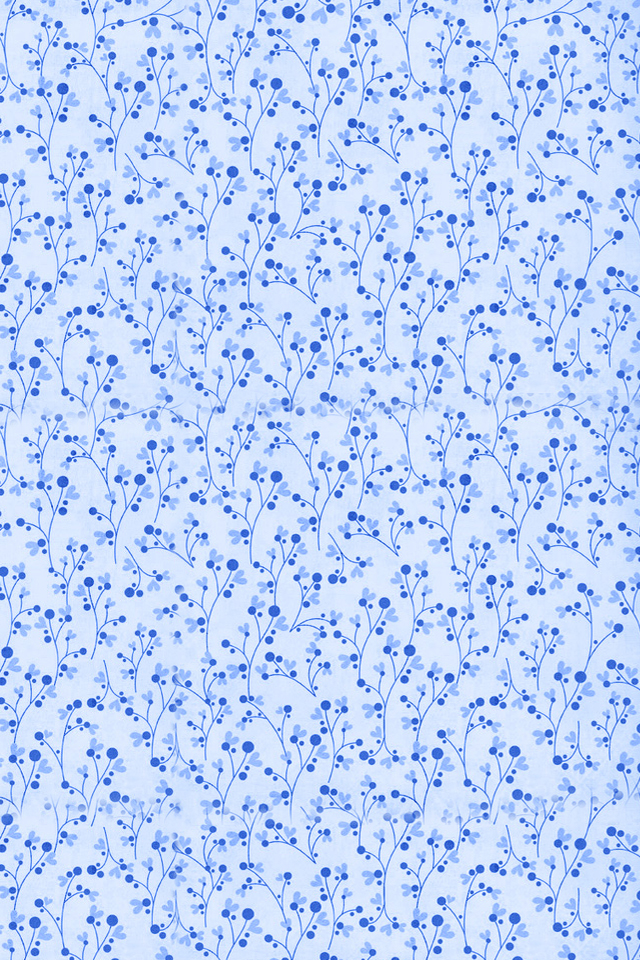 Fresh Blue Pattern Iphone 4s Wallpaper - Majorelle Blue - 640x960 Wallpaper  