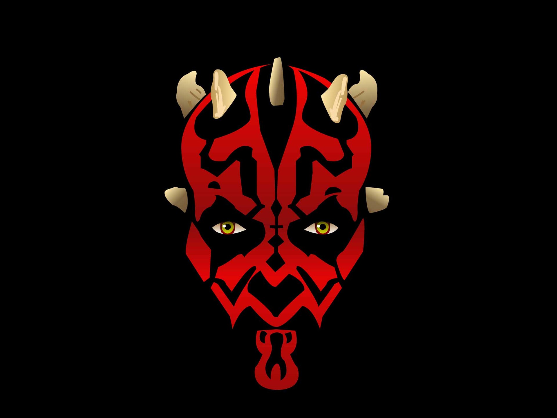 Avz Buenaventura - Darth Maul Stencil - HD Wallpaper 