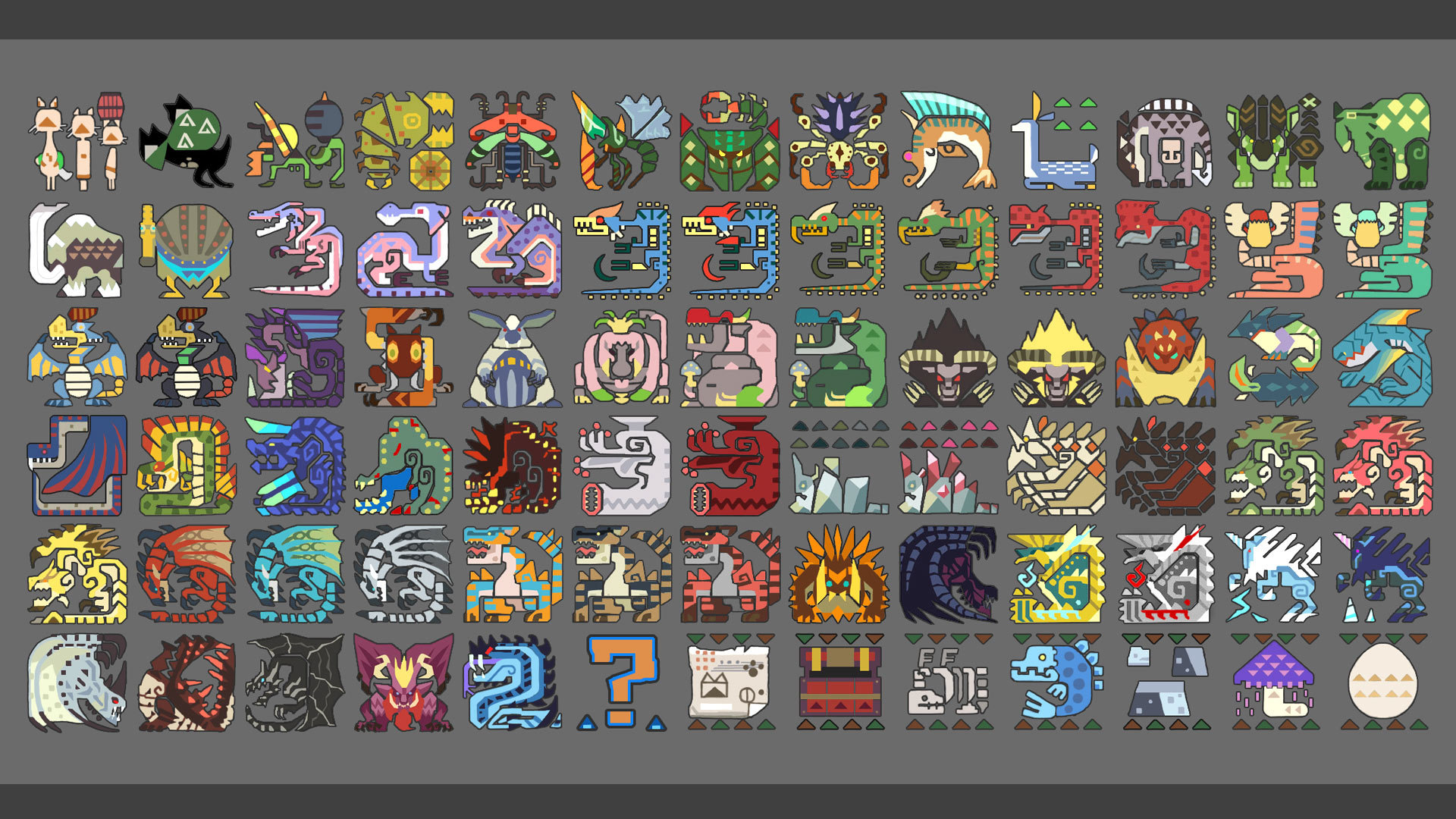 Best Monster Hunter Wallpaper Id - Monster Hunter World Monster Icons - 1920x1080 Wallpaper Best Monster Hunter Wallpaper Id - Monster Hunter World Monster Icons - 1920x1080 Wallpaper