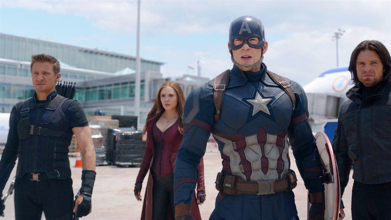 Captain America Team-captain America 3 Civil War Wallpaper2016 - Captain America Civil War Berlin - HD Wallpaper 