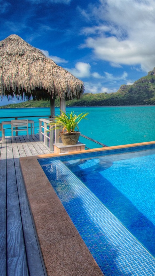 Bora Bora Private Pool Villa - HD Wallpaper 