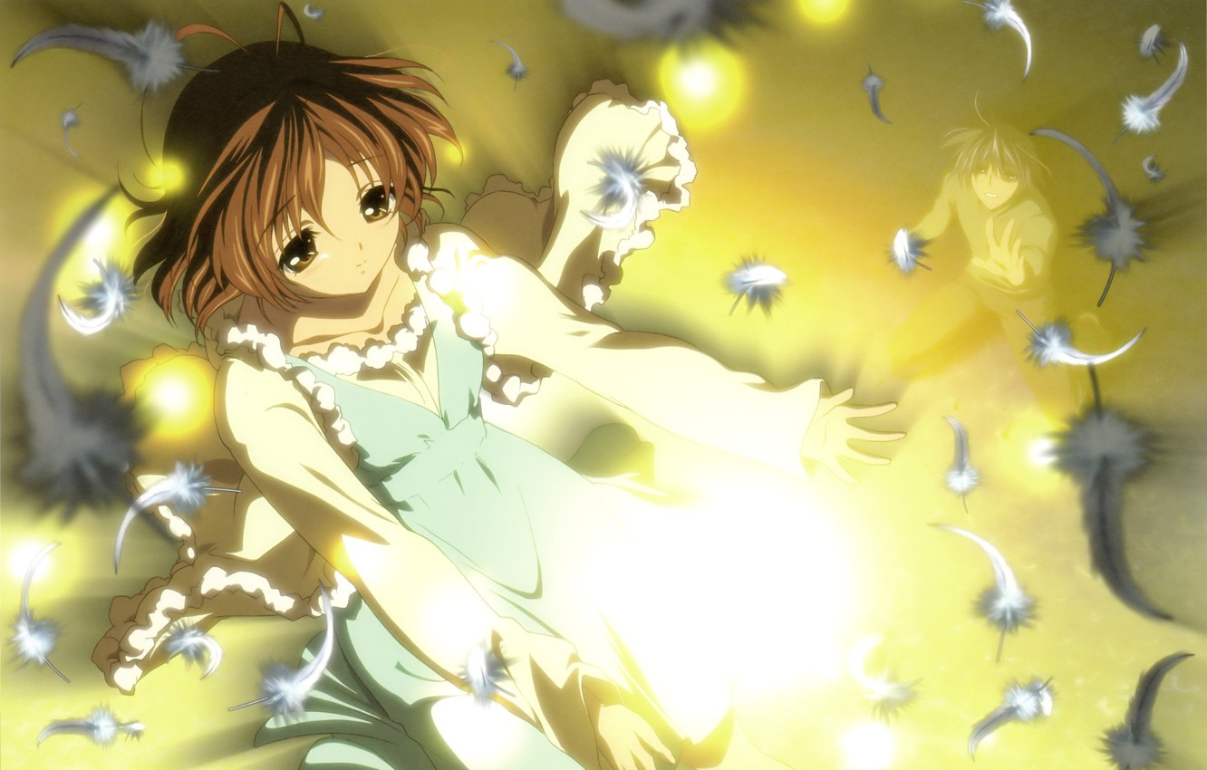 Photo Wallpaper Nagisa Furukawa Clannad Clannad Nagisa Furukawa 1332x850 Wallpaper Teahub Io