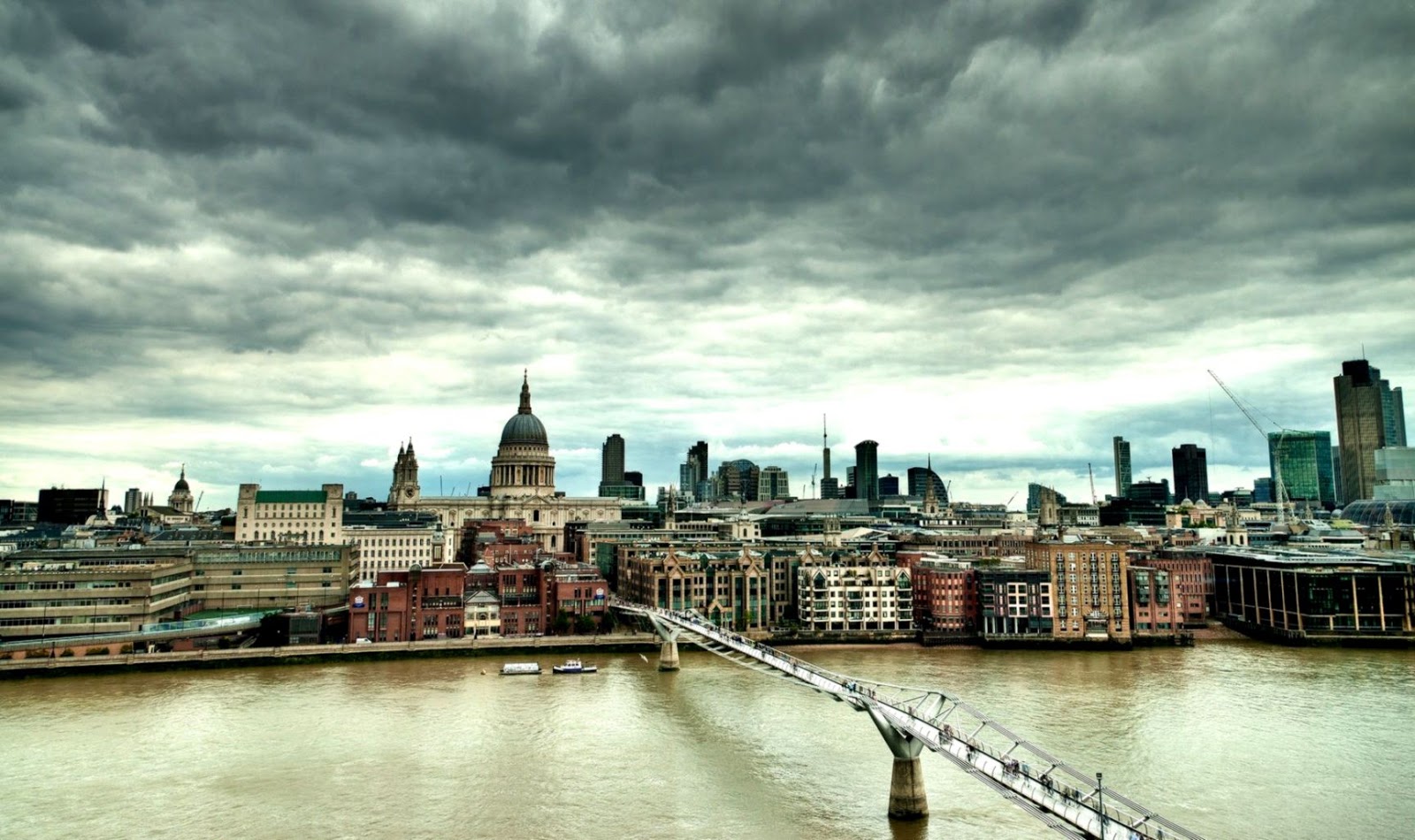 London City Hd Mobile Wallpaper Amazing Wallpaper Hd - Tate Modern London View - HD Wallpaper 