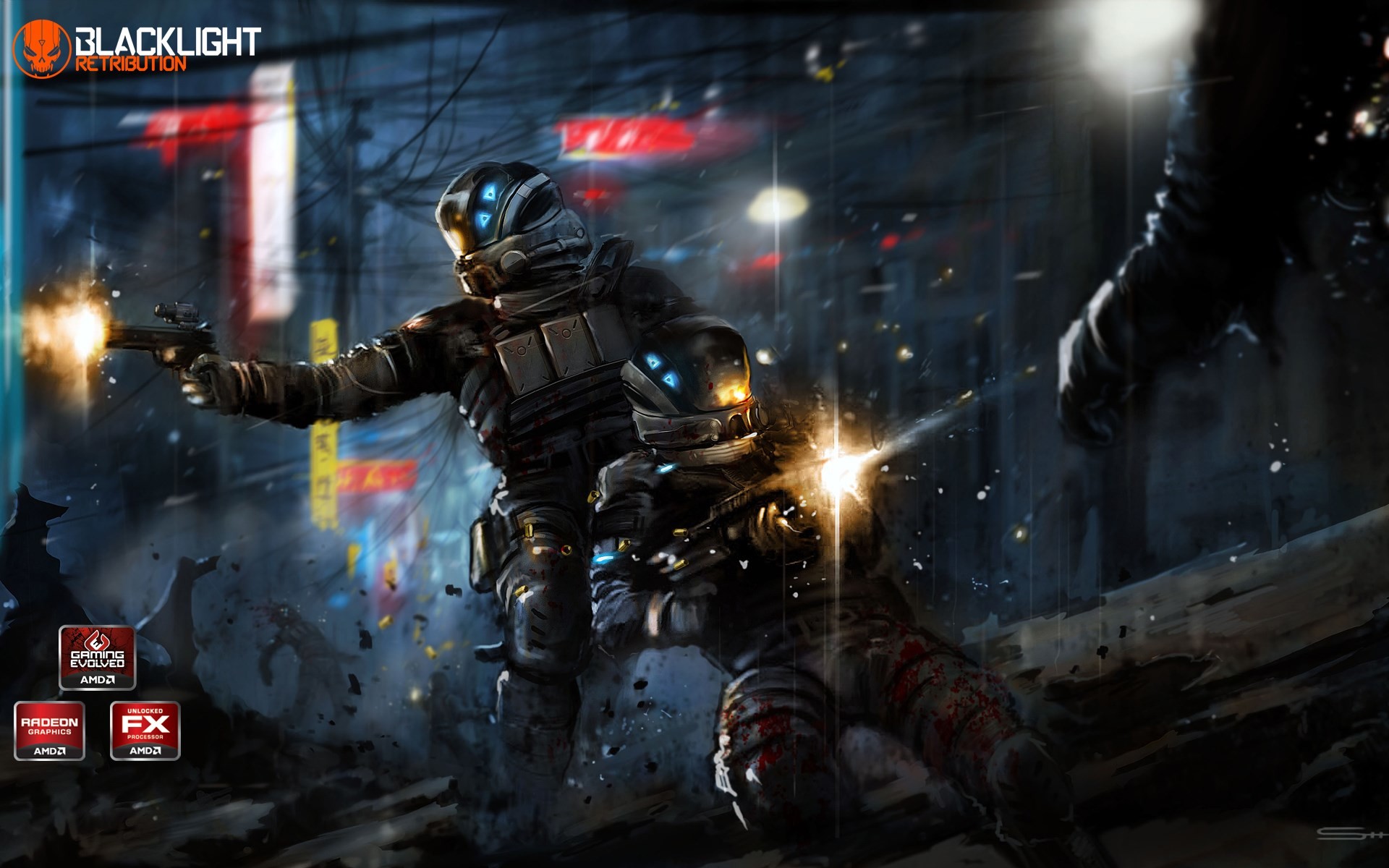Hq Definition Wallpaper Desktop Blacklight Retribution - Blacklight Retribution - HD Wallpaper 