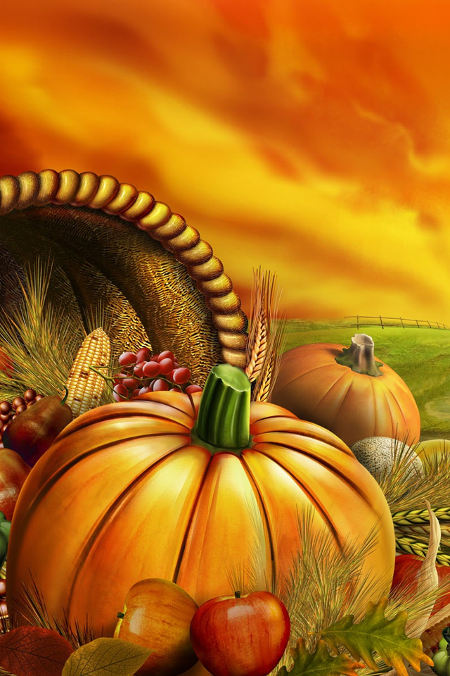 Thanksgiving Interactive Persona - Thanksgiving Wallpapers For I Phone - HD Wallpaper 