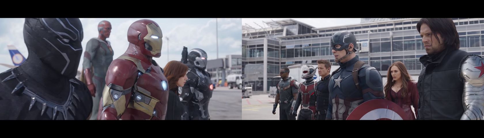 Civil War - Team Cap Vs Team Iron Man Spiderman - HD Wallpaper 