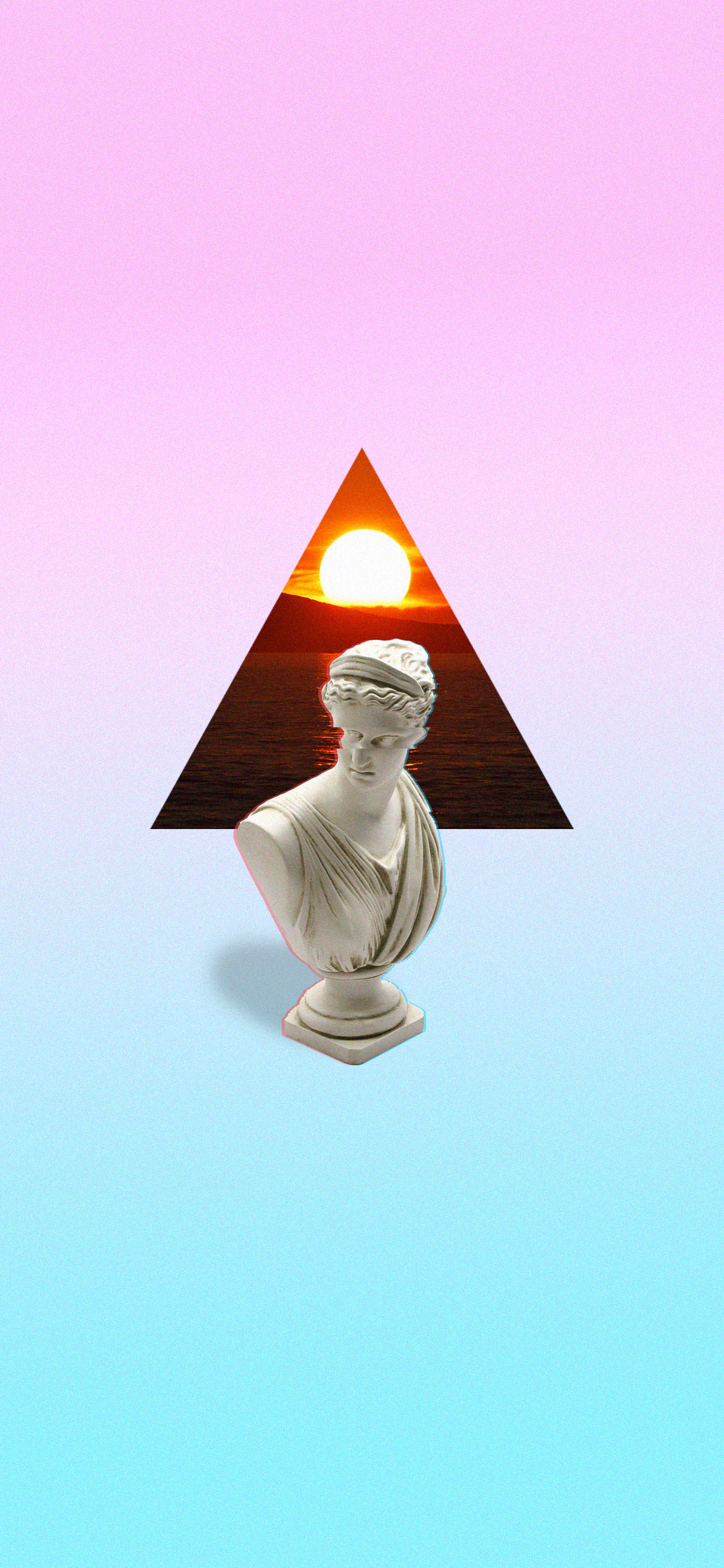 Vaporwave Iphone Wallpaper - HD Wallpaper 