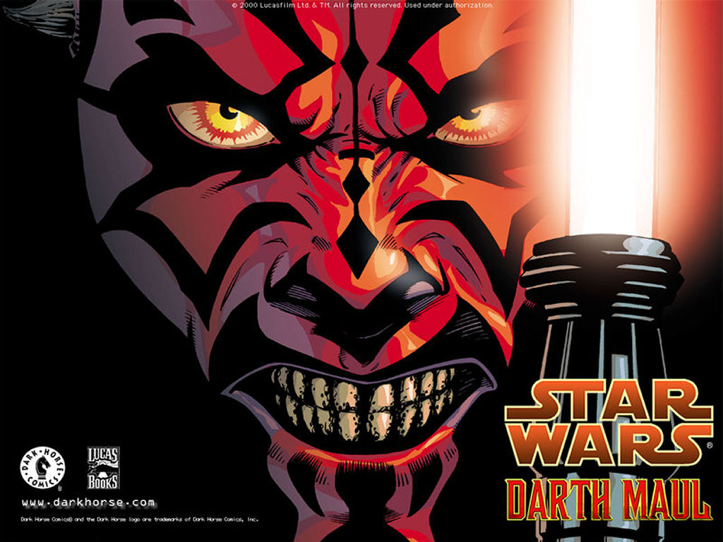 Star Wars Wallpaper - Star Wars Darth Maul - HD Wallpaper 