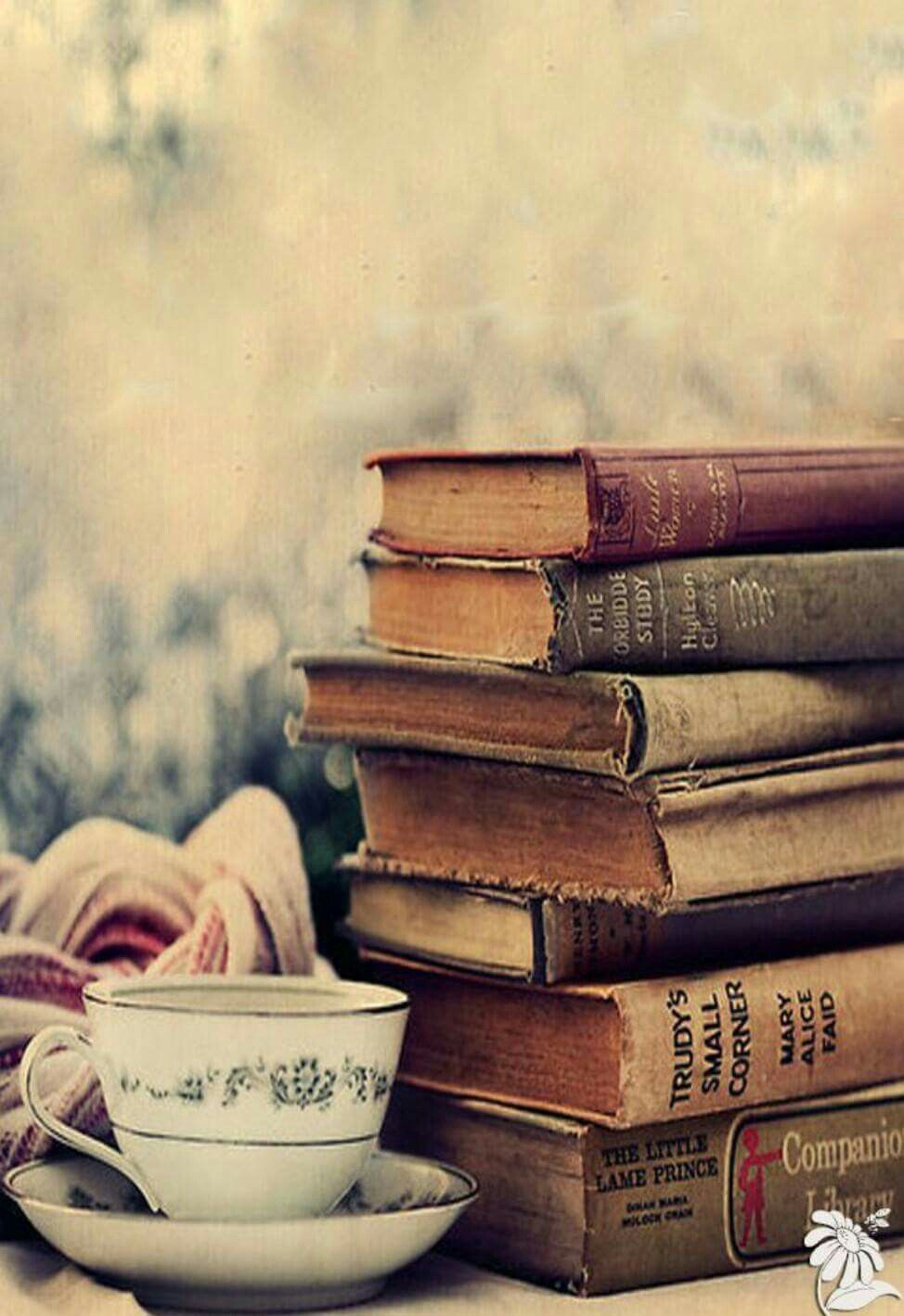 Tea And Books - HD Wallpaper 