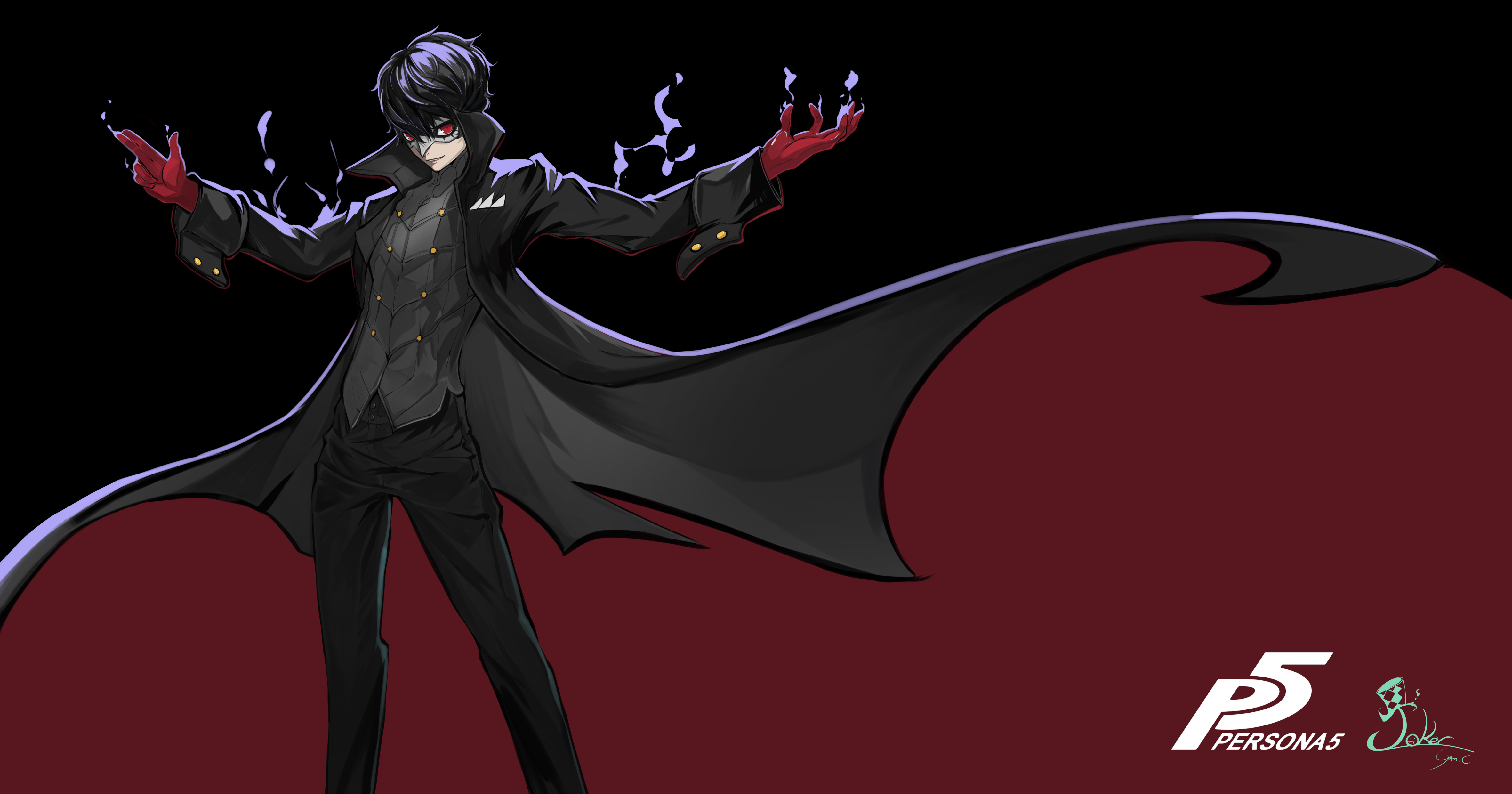 Akira Kurusu Persona 5 - HD Wallpaper 