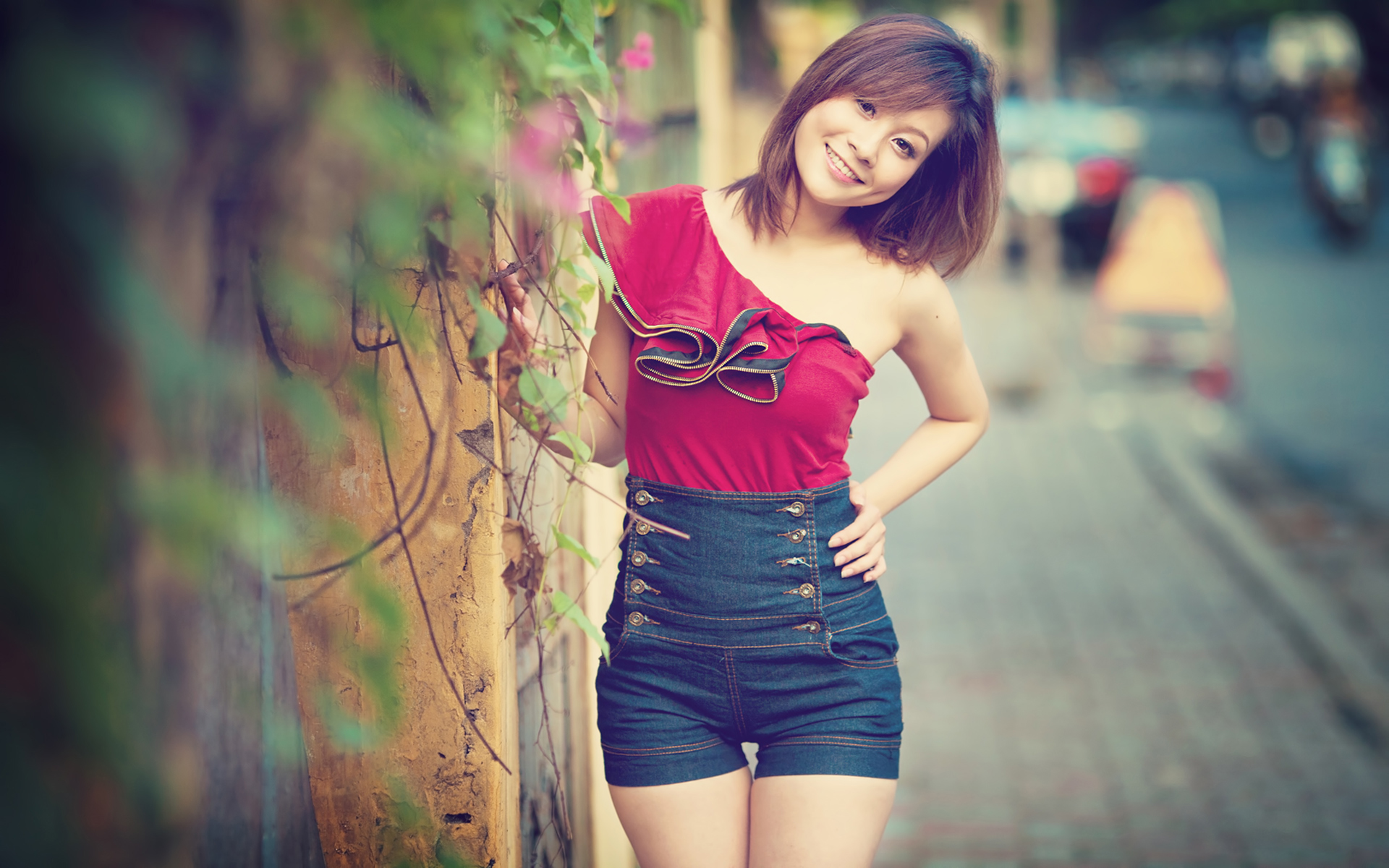 Cute And Beautiful Asian Girls Wallpapers Full Hd Free - Girl Photo Download Full Hd - HD Wallpaper 