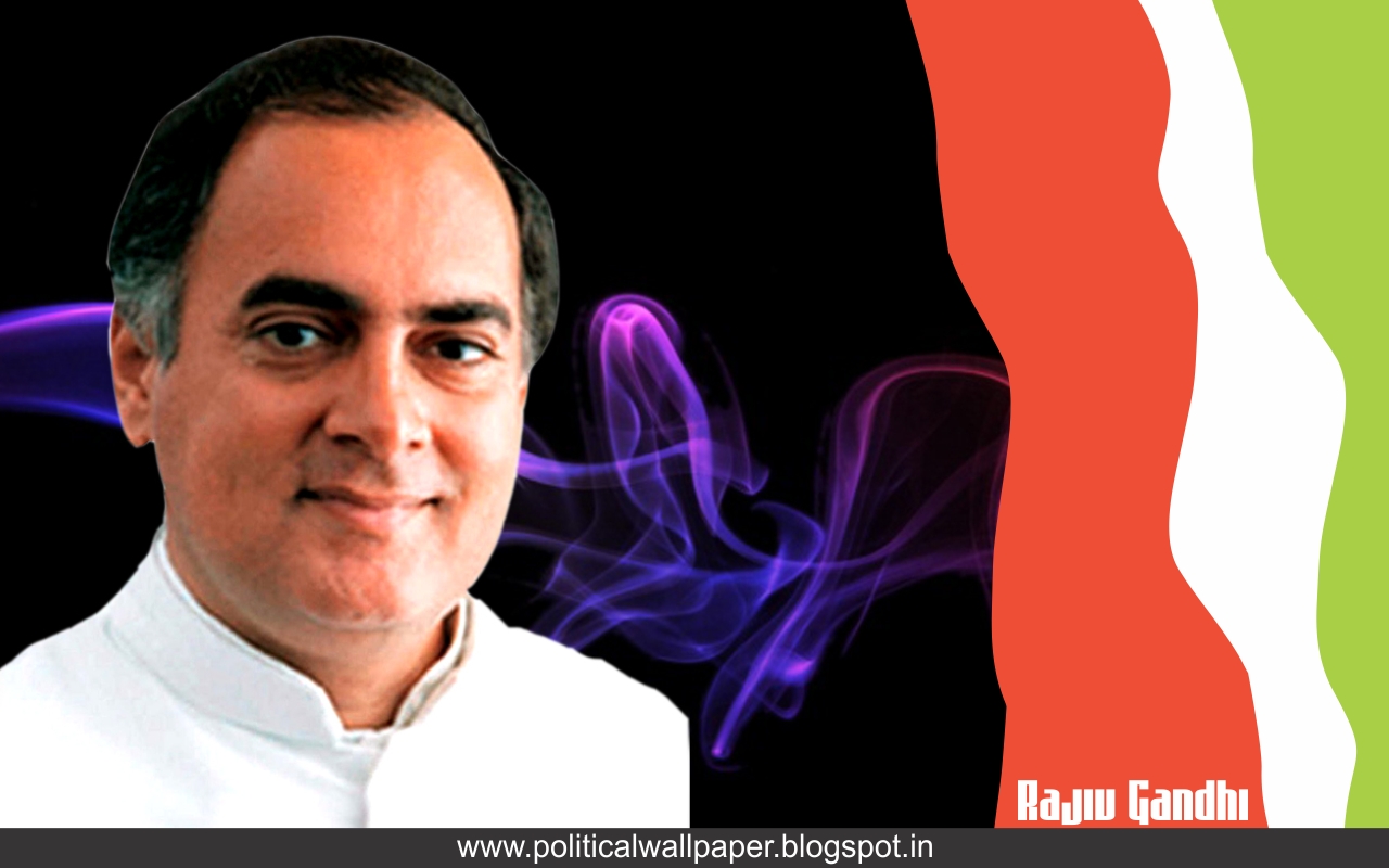 Rajiv Gandhi - Rajeev Gandhi - HD Wallpaper 
