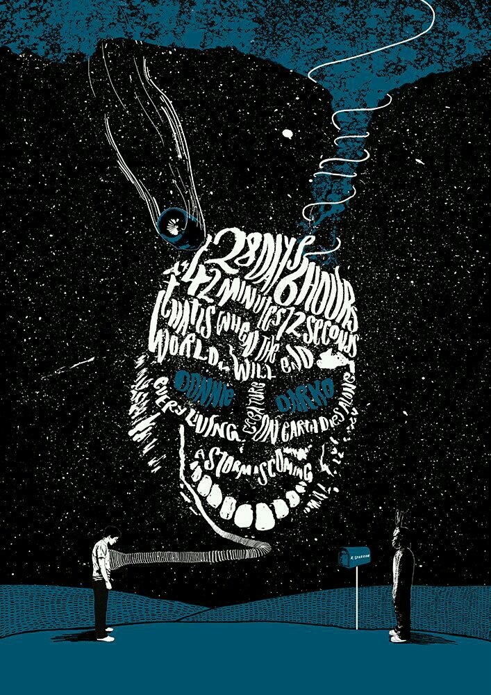 Donnie Darko And Movie Image - Donnie Darko Poster Art - HD Wallpaper 