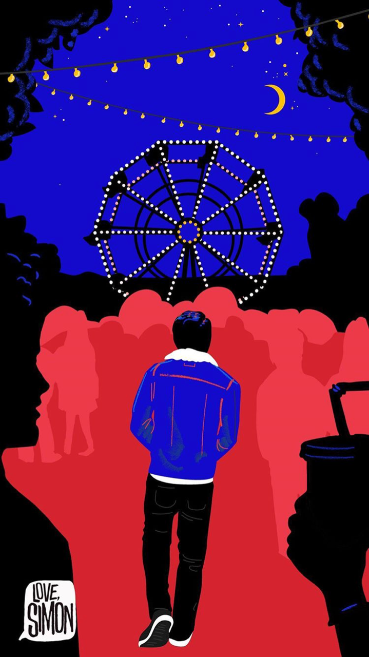 Love Simon Phone Background - HD Wallpaper 