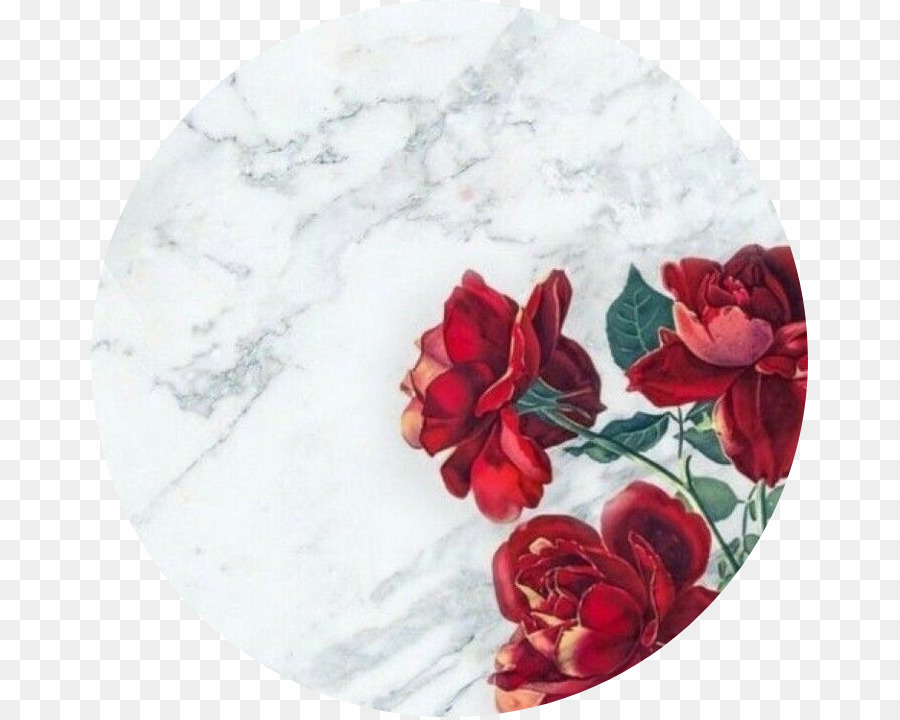 Lock Screen Rose Marble Png Desktop Wallpaper Lock - White Background With Roses - HD Wallpaper 
