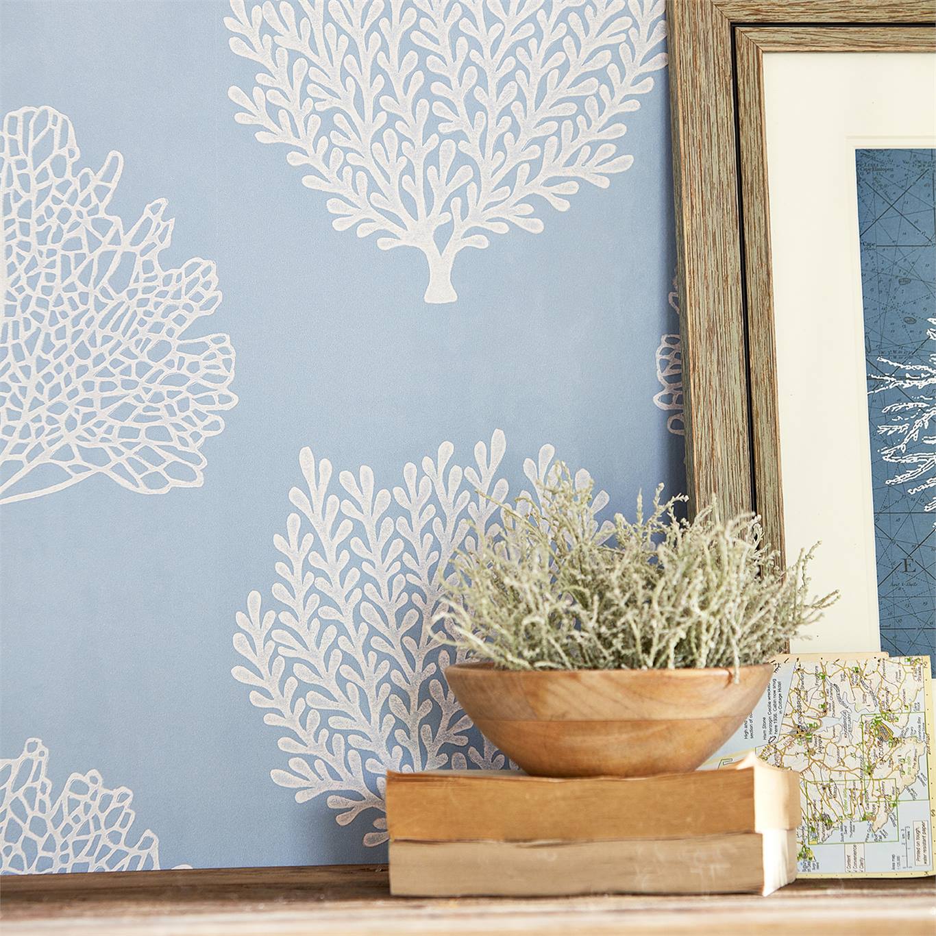 Coraline, A Wallpaper By Sanderson, Part Of The Port - Sanderson - HD Wallpaper 