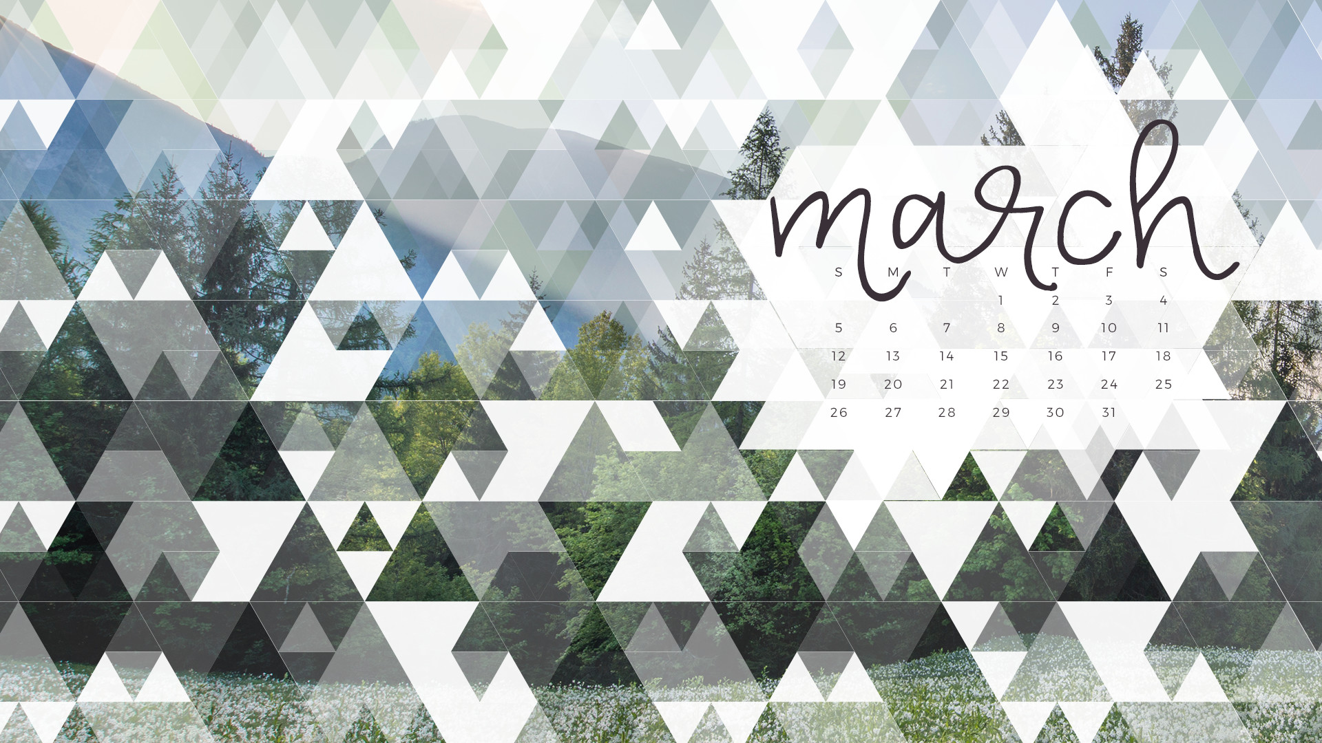 Calendar Wallpaper March 2018 - HD Wallpaper 