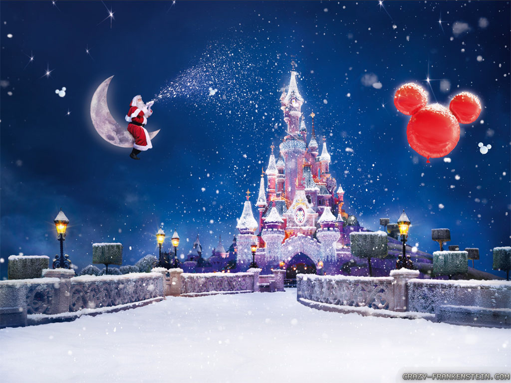 Disney Christmas Wallpaper Hd - HD Wallpaper 